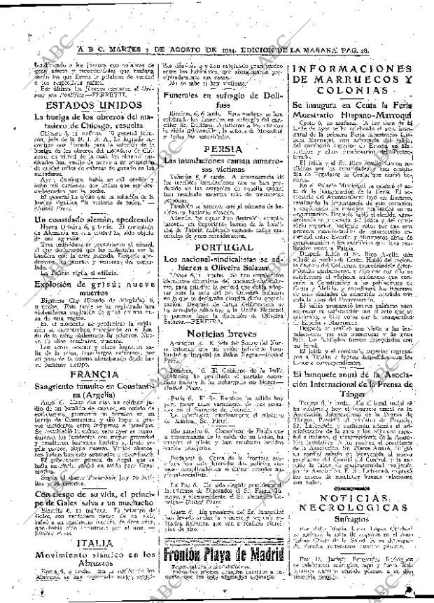 ABC MADRID 07-08-1934 página 28