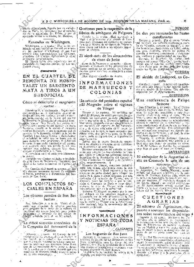 ABC MADRID 08-08-1934 página 20