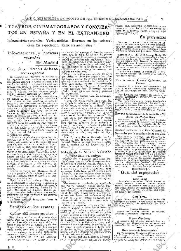ABC MADRID 08-08-1934 página 33