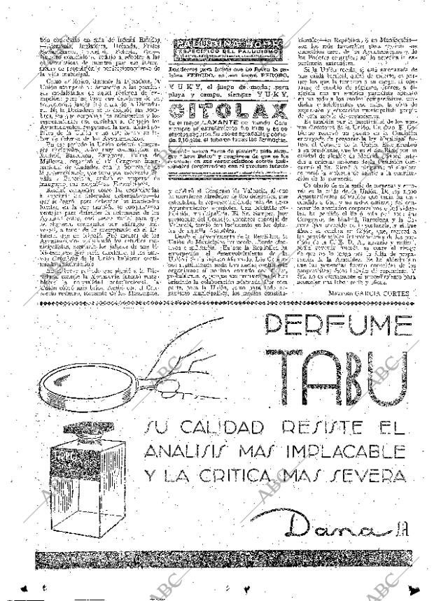 ABC MADRID 09-08-1934 página 16