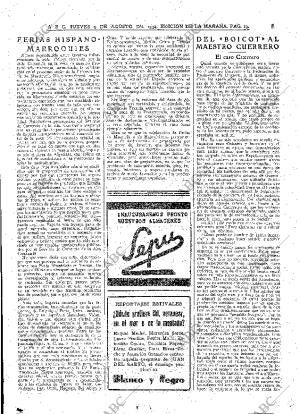 ABC MADRID 09-08-1934 página 19
