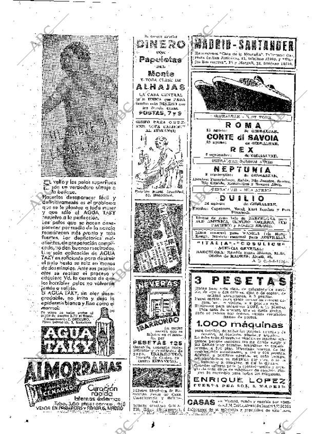 ABC MADRID 09-08-1934 página 2