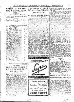 ABC MADRID 09-08-1934 página 25