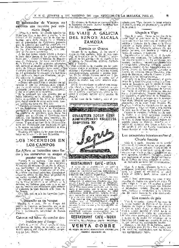 ABC MADRID 09-08-1934 página 26