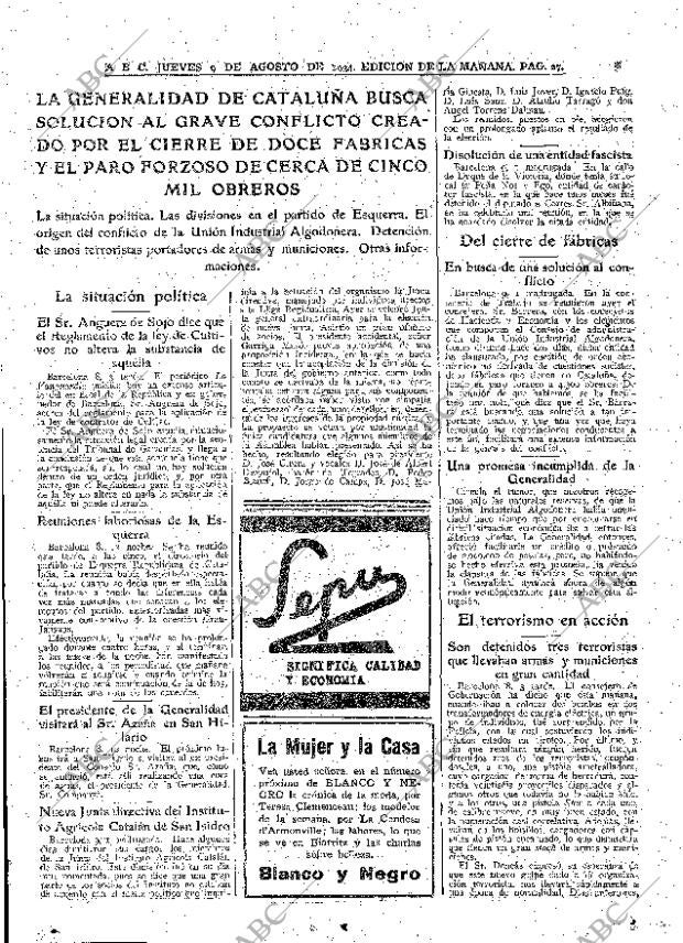 ABC MADRID 09-08-1934 página 27