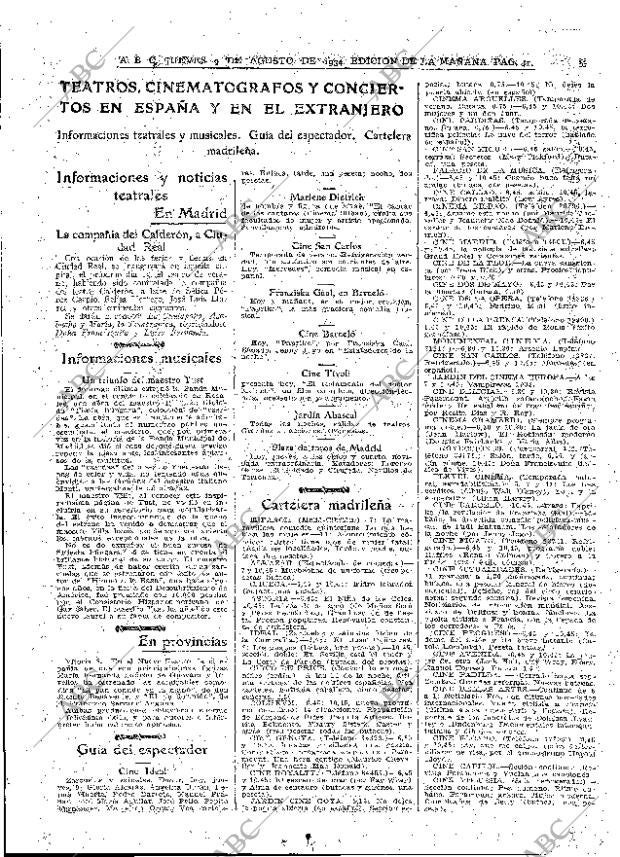 ABC MADRID 09-08-1934 página 41