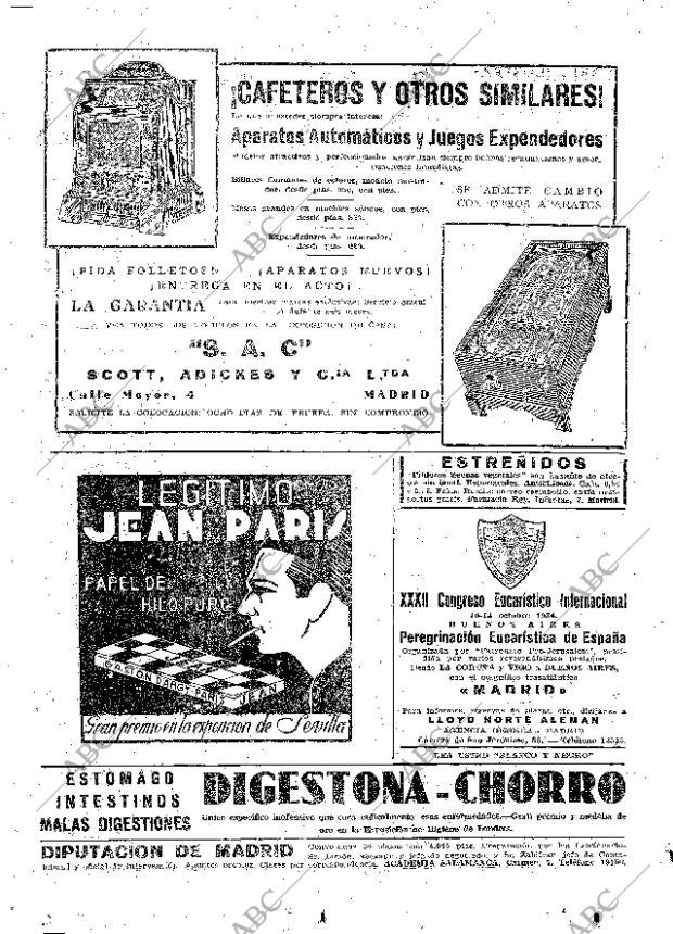 ABC MADRID 11-08-1934 página 2