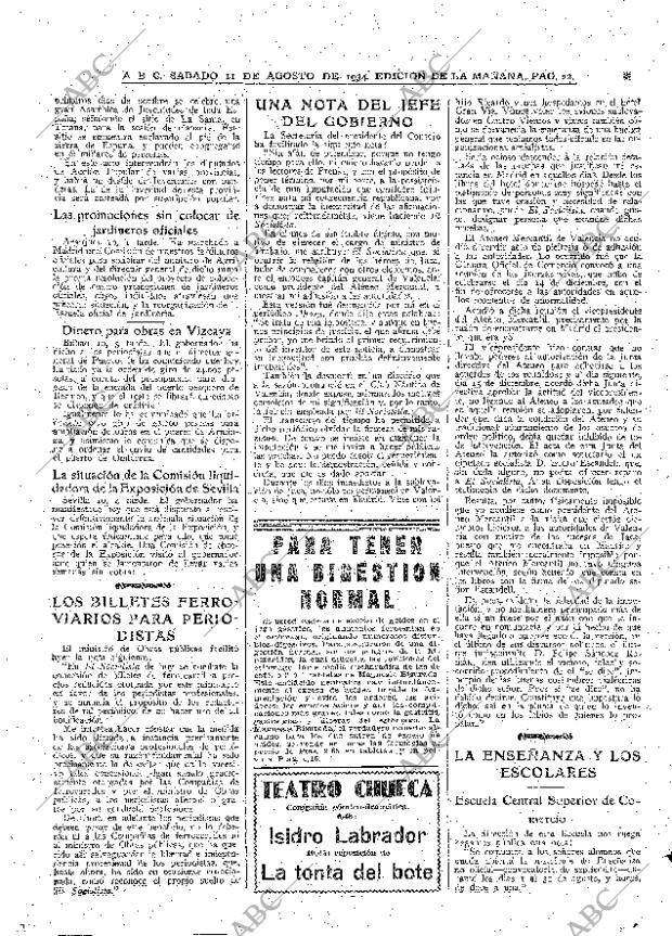 ABC MADRID 11-08-1934 página 22