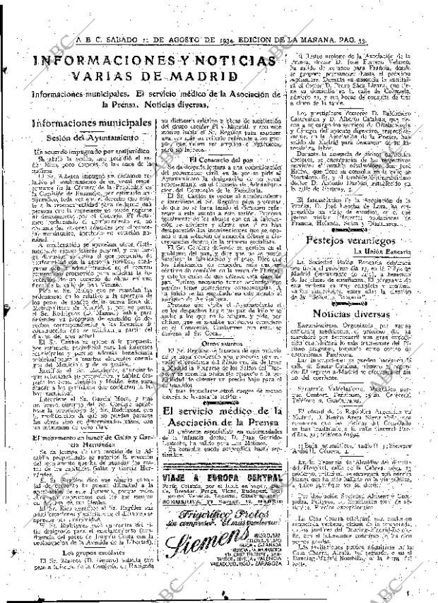 ABC MADRID 11-08-1934 página 33