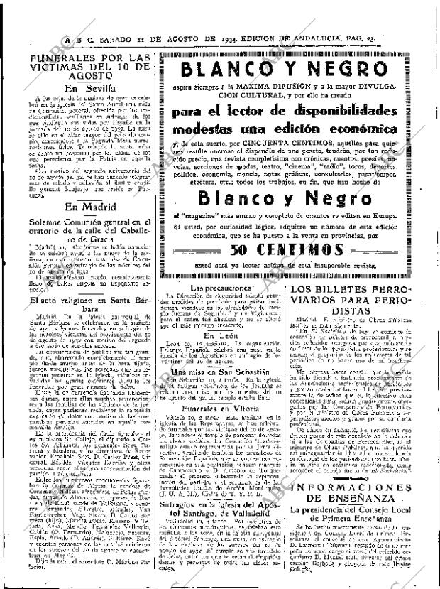 ABC SEVILLA 11-08-1934 página 23