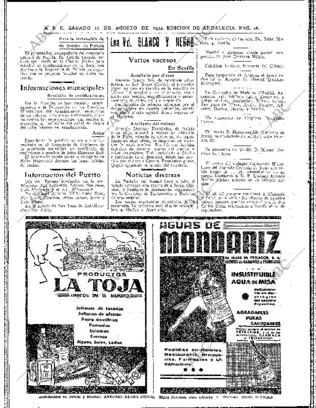 ABC SEVILLA 11-08-1934 página 26