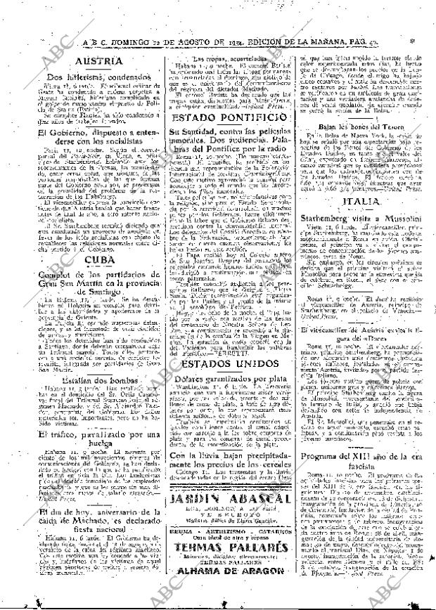 ABC MADRID 12-08-1934 página 32