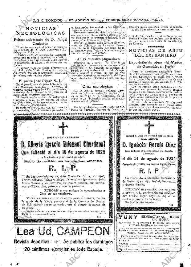 ABC MADRID 12-08-1934 página 34