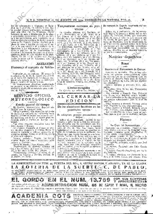 ABC MADRID 12-08-1934 página 38