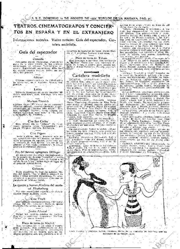 ABC MADRID 12-08-1934 página 39