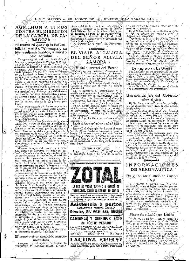 ABC MADRID 14-08-1934 página 31