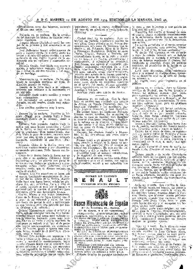 ABC MADRID 14-08-1934 página 40
