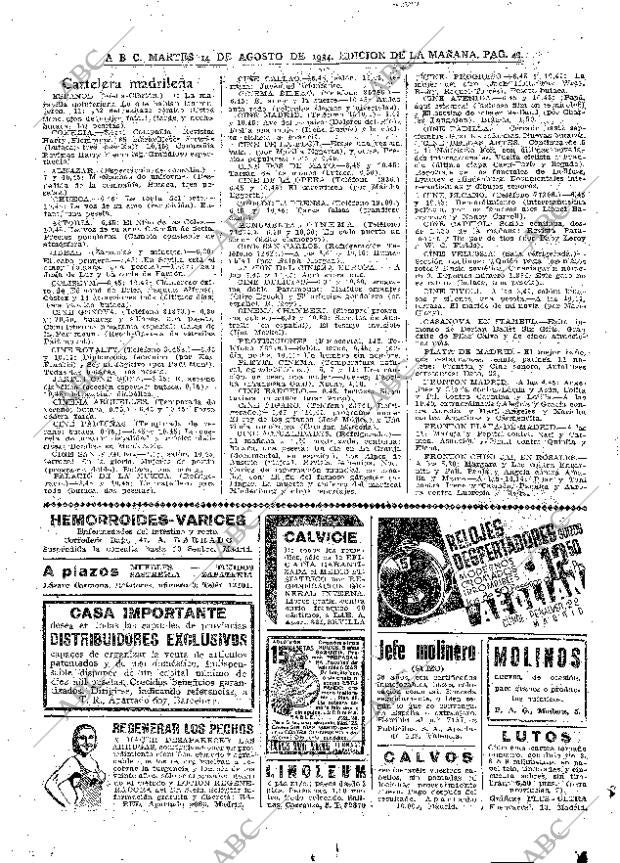 ABC MADRID 14-08-1934 página 46