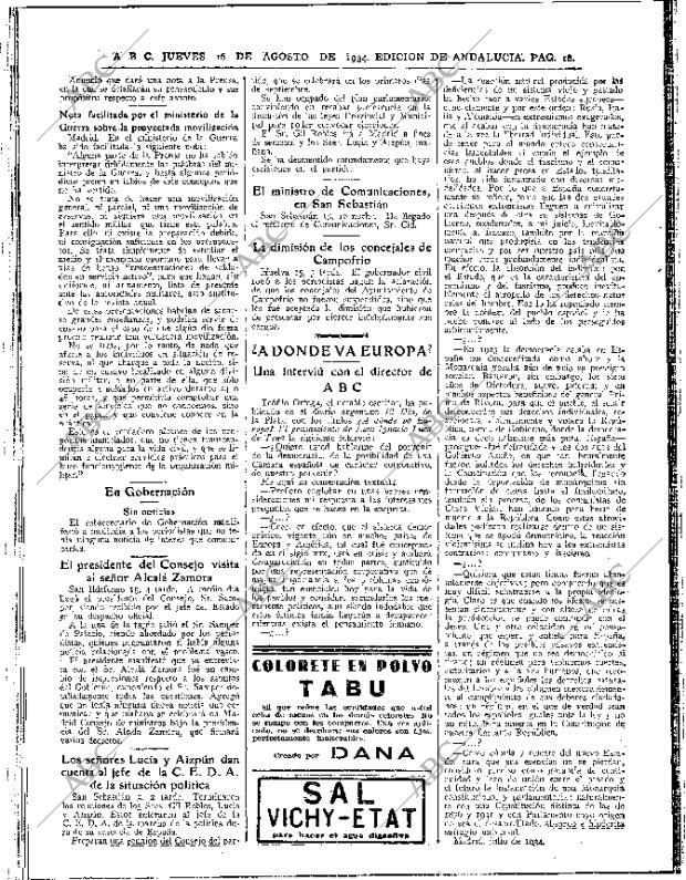 ABC SEVILLA 16-08-1934 página 18