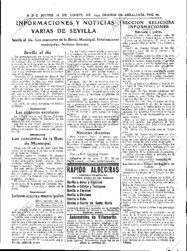 ABC SEVILLA 16-08-1934 página 27