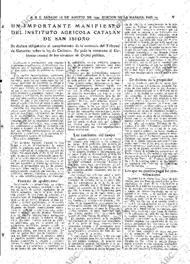 ABC MADRID 18-08-1934 página 19