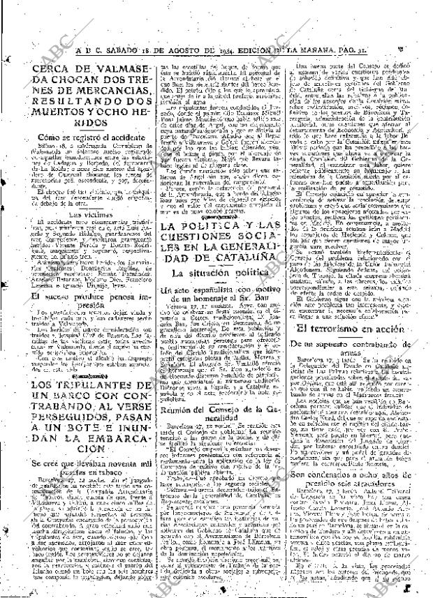 ABC MADRID 18-08-1934 página 31