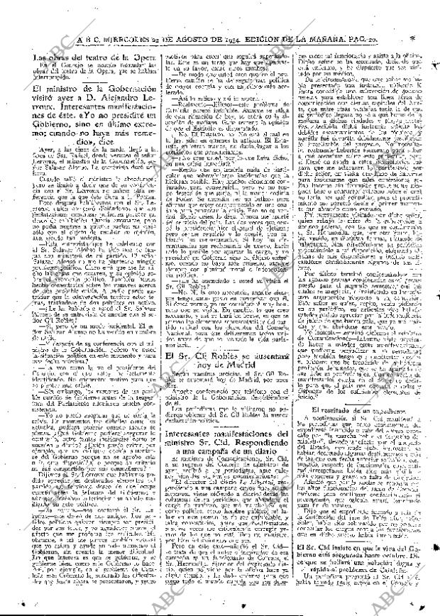 ABC MADRID 22-08-1934 página 20