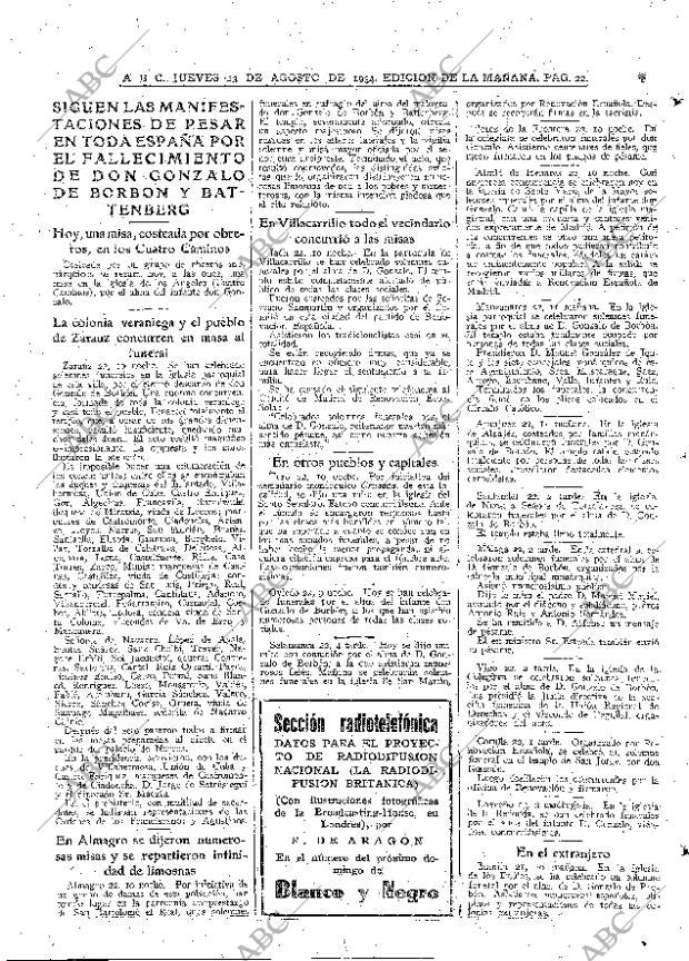 ABC MADRID 23-08-1934 página 22