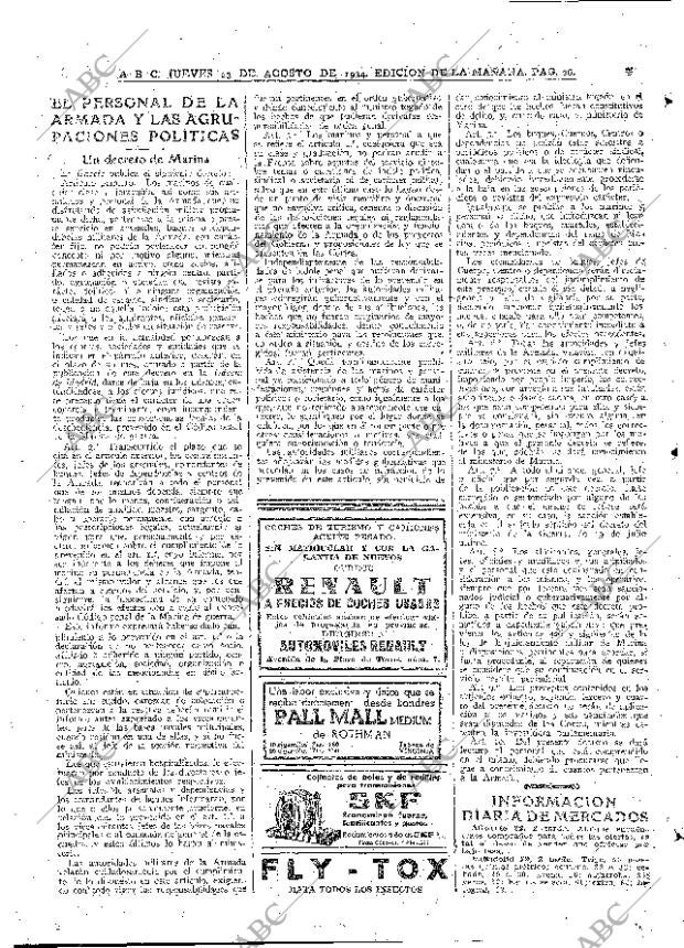 ABC MADRID 23-08-1934 página 26