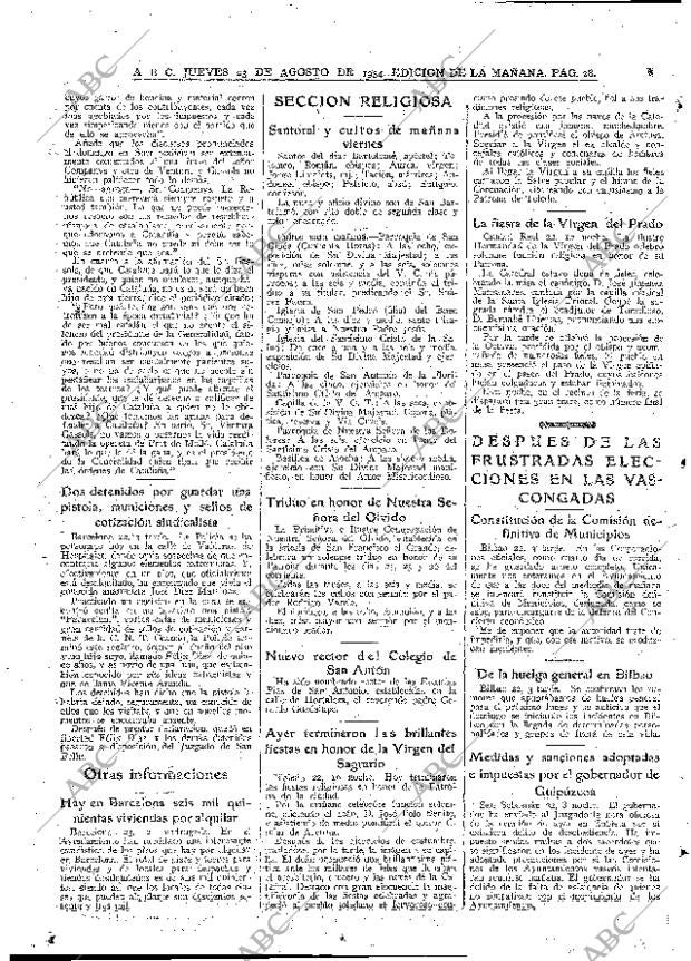 ABC MADRID 23-08-1934 página 28