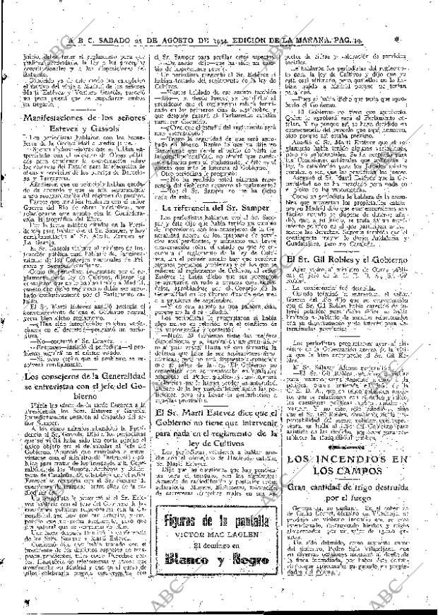 ABC MADRID 25-08-1934 página 19