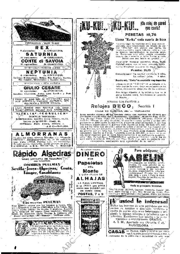 ABC MADRID 25-08-1934 página 2