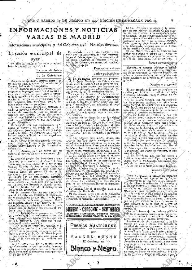 ABC MADRID 25-08-1934 página 29