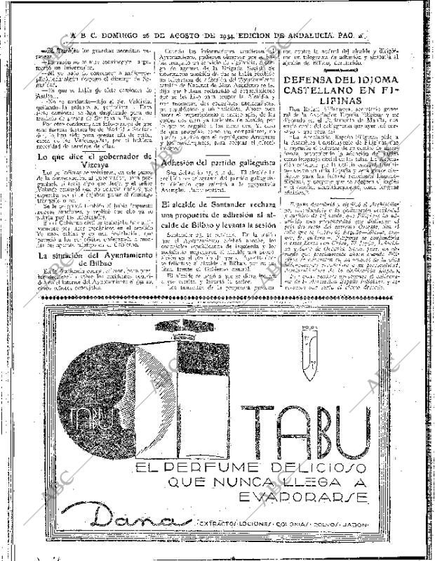 ABC SEVILLA 26-08-1934 página 22