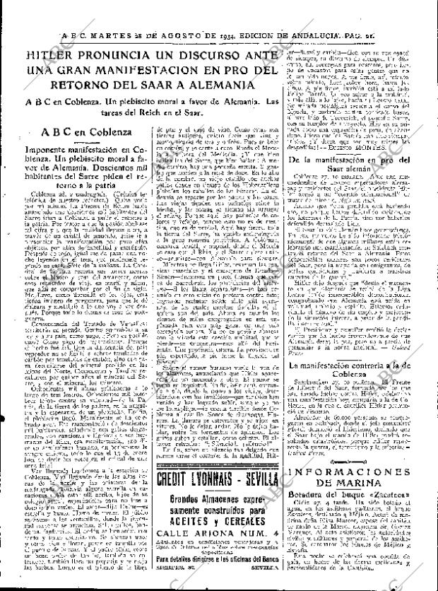 ABC SEVILLA 28-08-1934 página 17