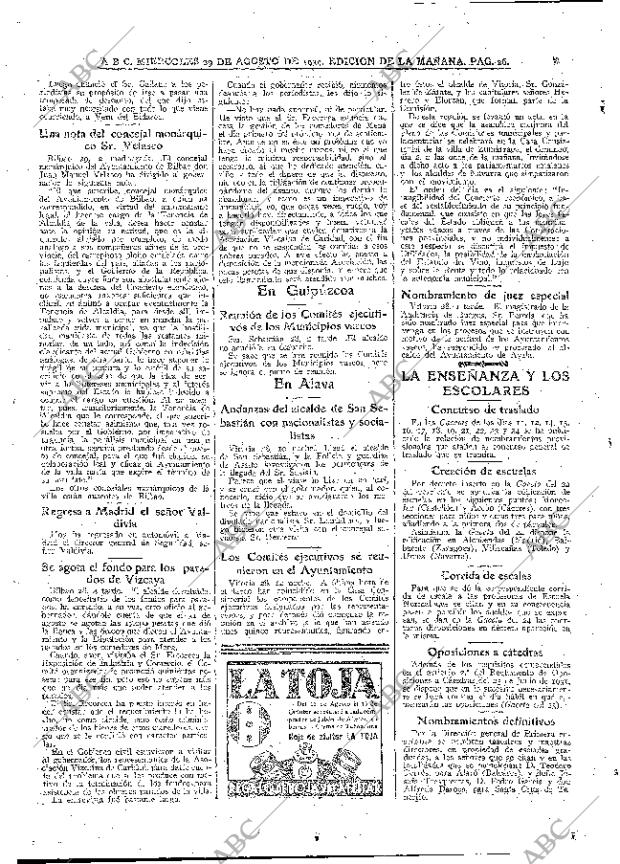 ABC MADRID 29-08-1934 página 26