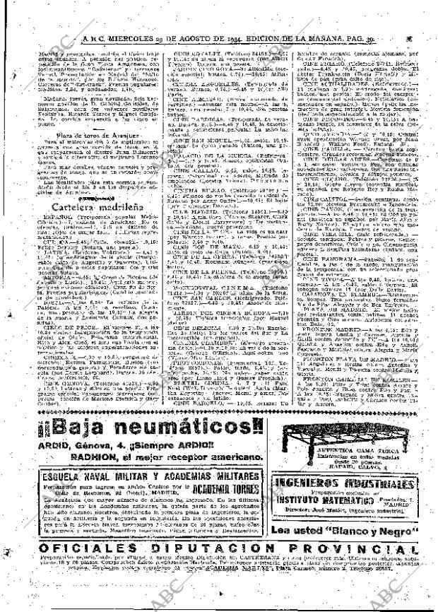 ABC MADRID 29-08-1934 página 39