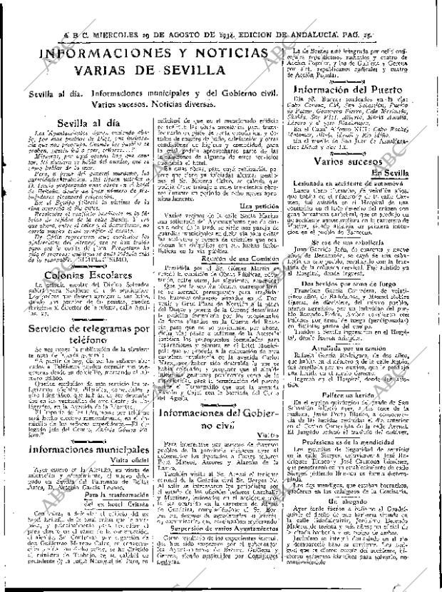ABC SEVILLA 29-08-1934 página 25