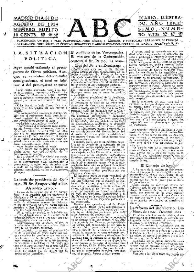 ABC MADRID 31-08-1934 página 15