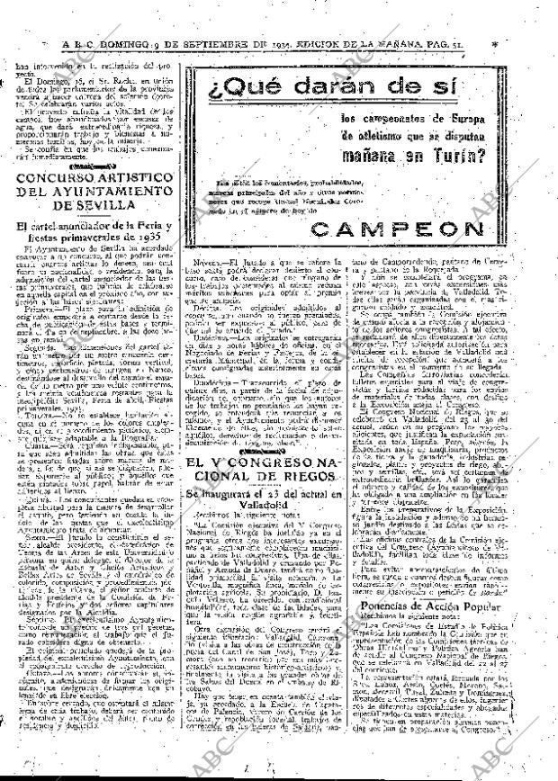 ABC MADRID 09-09-1934 página 43