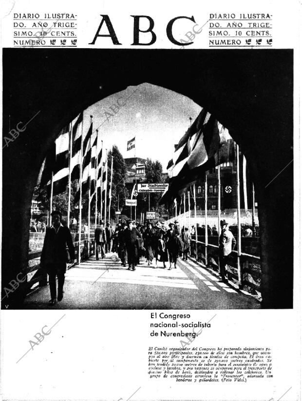 ABC MADRID 11-09-1934 página 1
