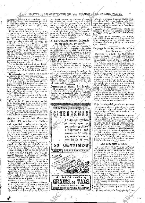 ABC MADRID 11-09-1934 página 25