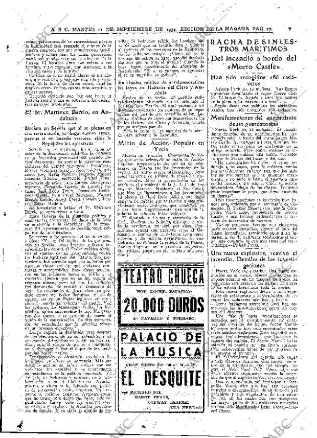 ABC MADRID 11-09-1934 página 27