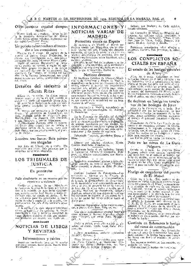 ABC MADRID 11-09-1934 página 28