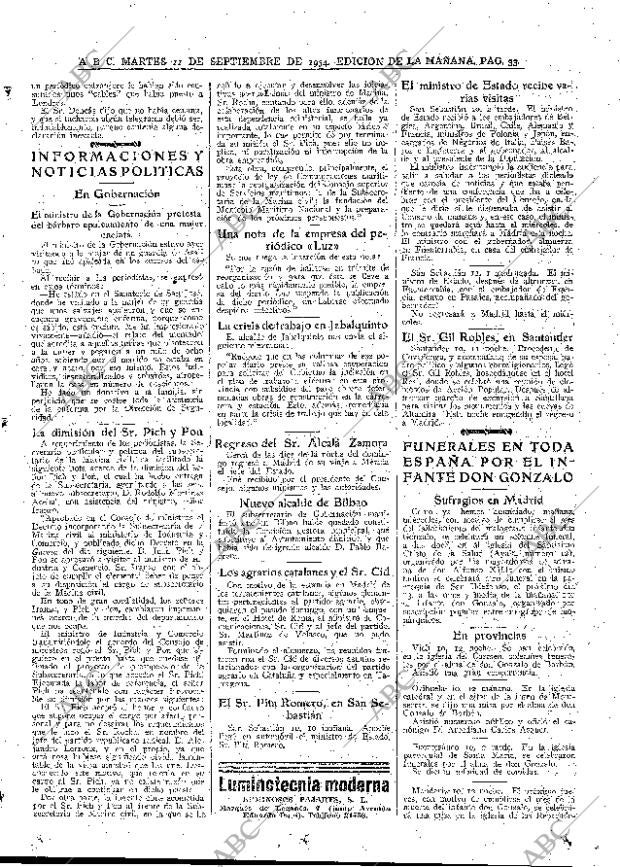 ABC MADRID 11-09-1934 página 33
