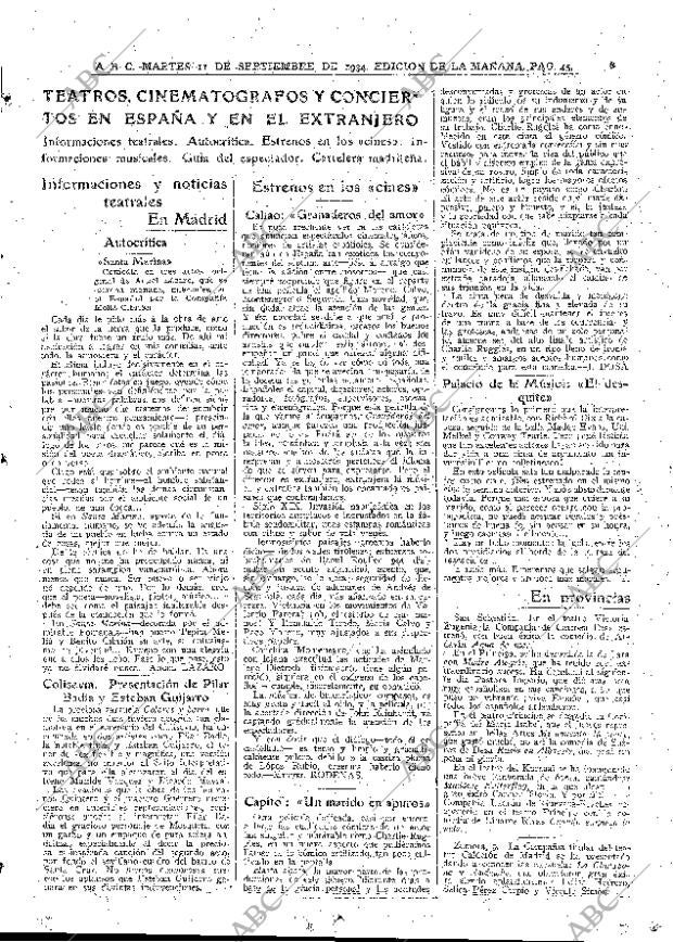 ABC MADRID 11-09-1934 página 45