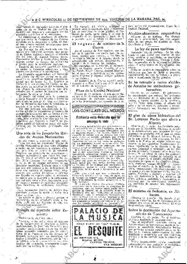 ABC MADRID 12-09-1934 página 34