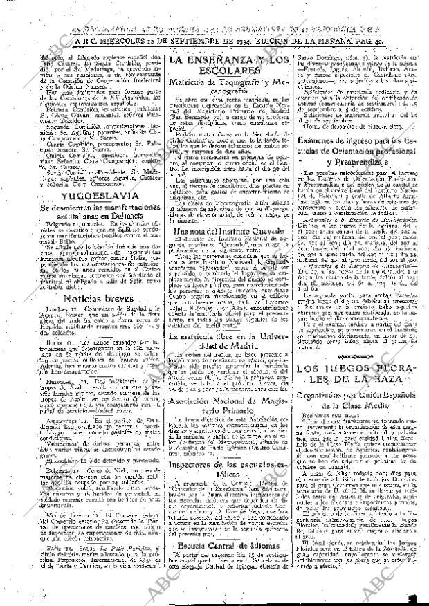 ABC MADRID 12-09-1934 página 42