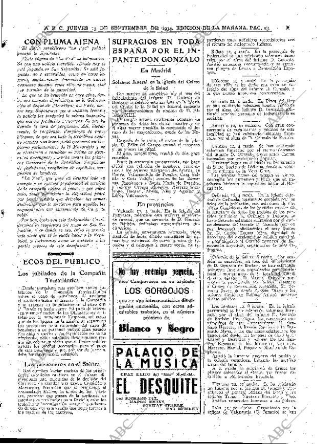 ABC MADRID 13-09-1934 página 25
