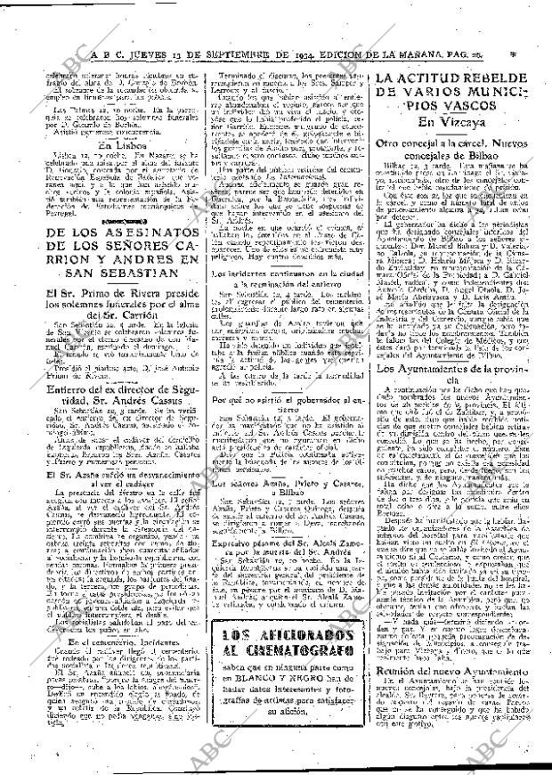 ABC MADRID 13-09-1934 página 26